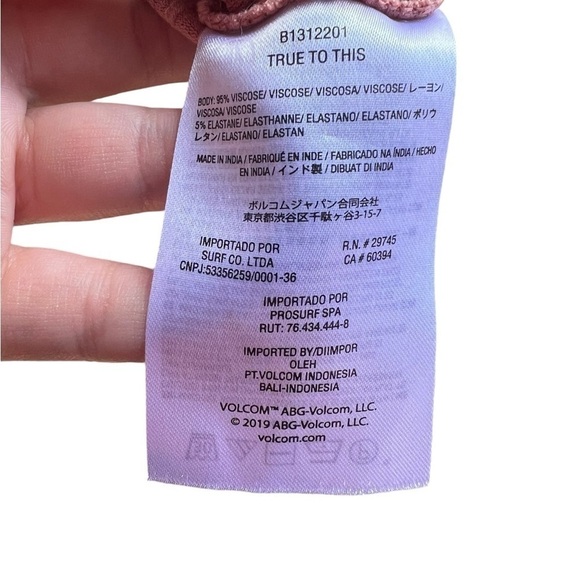 Volcom Women's Cactus Ridge Dress, Size Small (4/6) - Picture 6 of 7